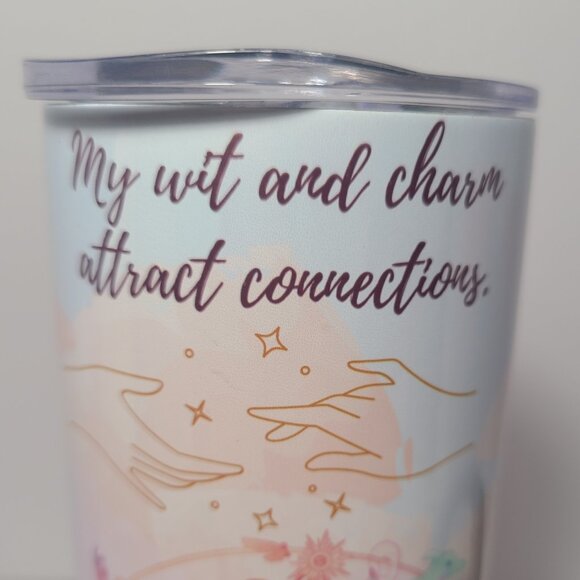 Witchy Gemini Tumbler – Mystical Zodiac 20 oz | Moon Magic Vibes - Picture 6 of 13